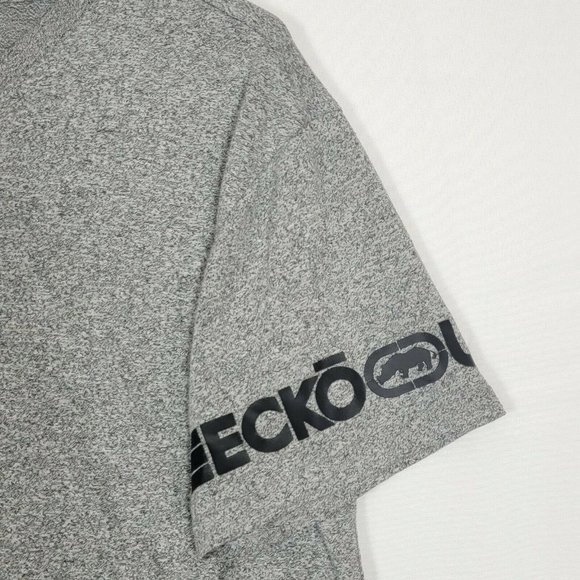 Ecko Unltd. V-Neck T-Shirt Rhino Logo Short Sleeve Streetwear - Picture 9 of 12